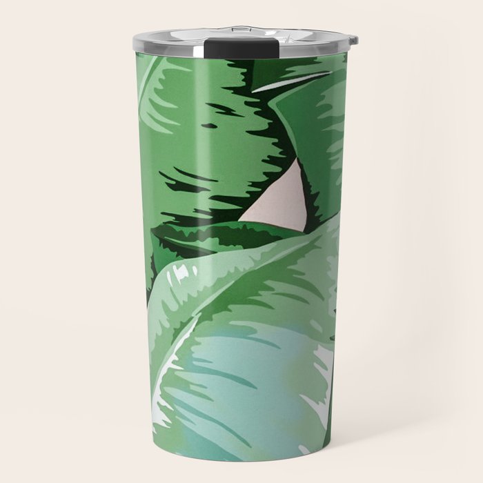Banana leaf grandeur II Travel Mug Gallery Image 1