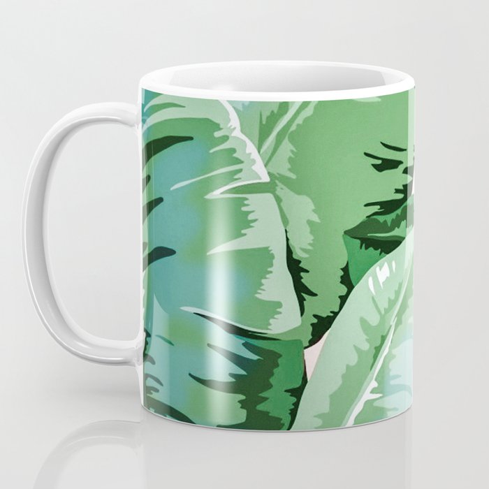 Banana leaf grandeur II Coffee Mug Gallery Image 3