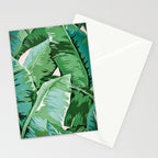 Banana leaf grandeur II Stationery Card Gallery Image 2