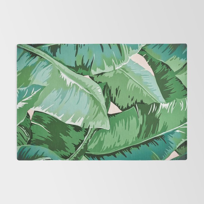 Banana leaf grandeur II Rug Gallery Image 2