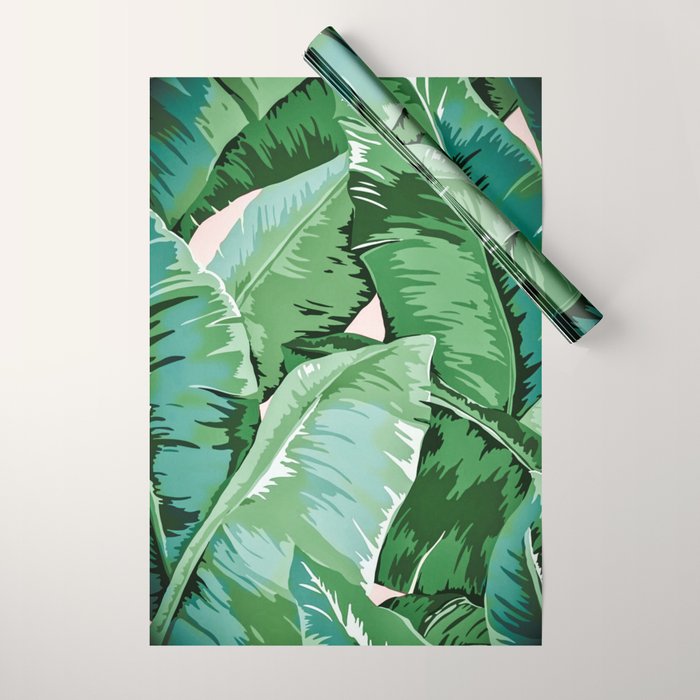 Banana leaf grandeur II Wrapping Paper Gallery Image 1