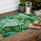Banana leaf grandeur II Outdoor Rug Gallery Image 2