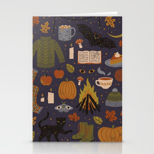 Autumn Nights Stationery Card Gallery Image 2