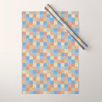 Bold Muted Checks Pattern - Small VII Wrapping Paper Gallery Image 1