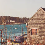 New England Waterfront  - Nautical Art Coffee Mug Gallery Image 2