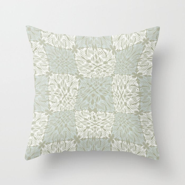 Pattern 4 Pistachio Throw Pillow Gallery Image 6