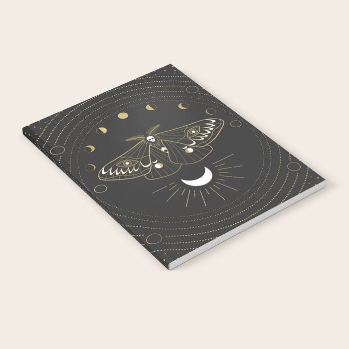 The Moon Moth Notebook Gallery Image 2