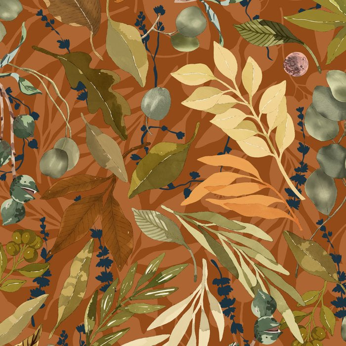 Autumn leafy wild forest B Coffee Mug Gallery Image 2