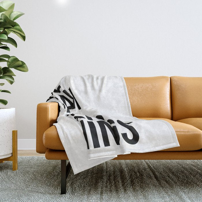 We Can Do Hard Things Throw Blanket Gallery Image 1