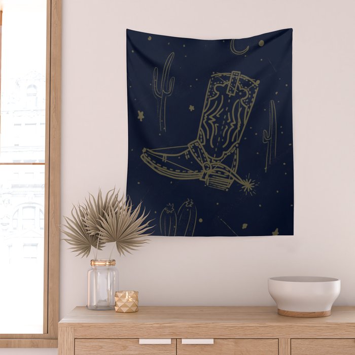 Follow the Western Star Wall Tapestry Gallery Image 2