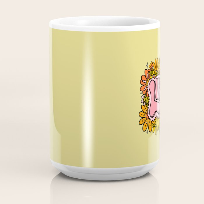 Libra Flowers Coffee Mug Gallery Image 4