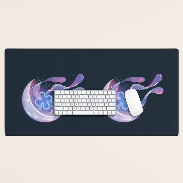Moon jelly Desk Mat Gallery Image 1