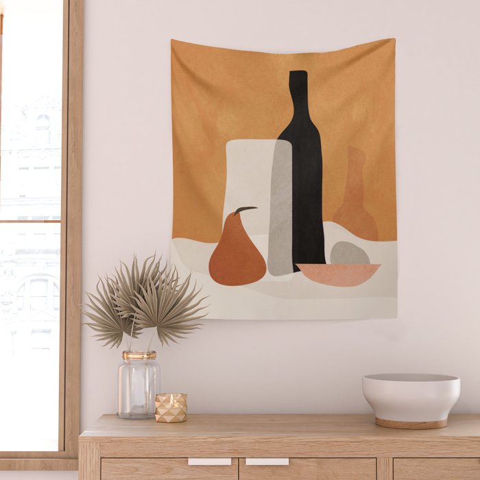 Minimalist Still Life 10 Wall Tapestry Gallery Image 2