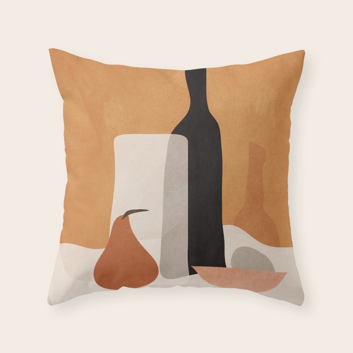 Minimalist Still Life 10 Throw Pillow Gallery Image 6