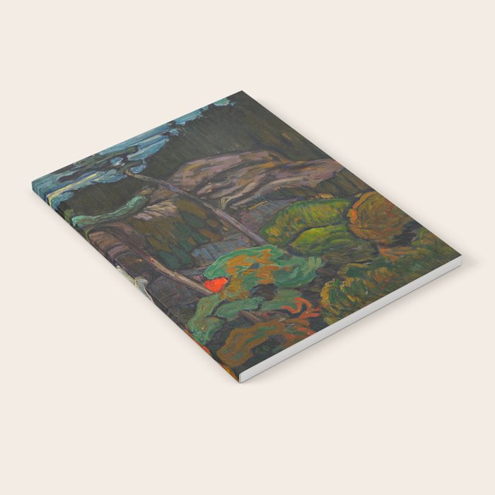 J.E.H. Macdonald Algoma Waterfall, 1920, McMichael Canadian Art Collection Notebook Gallery Image 1