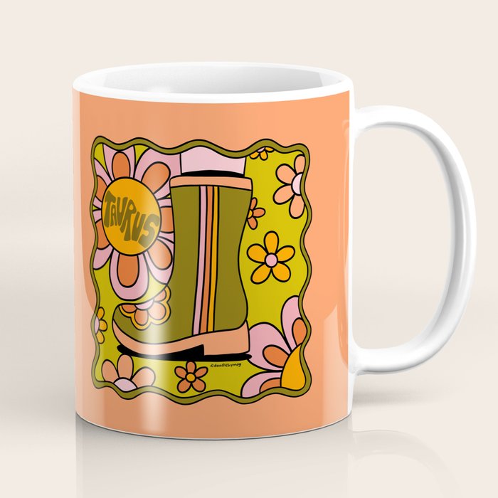Taurus Groovy Boot Coffee Mug Gallery Image 1