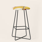 Pelicans of the Burgundy Sky Stool Gallery Image 1