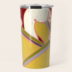Pelicans of the Burgundy Sky Travel Mug Gallery Image 1