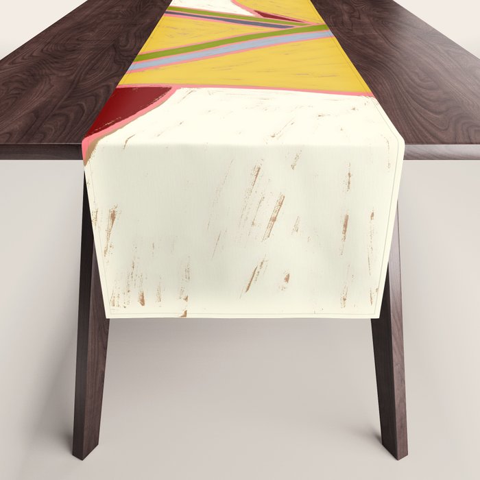 Pelicans of the Burgundy Sky Table Runner Gallery Image 1
