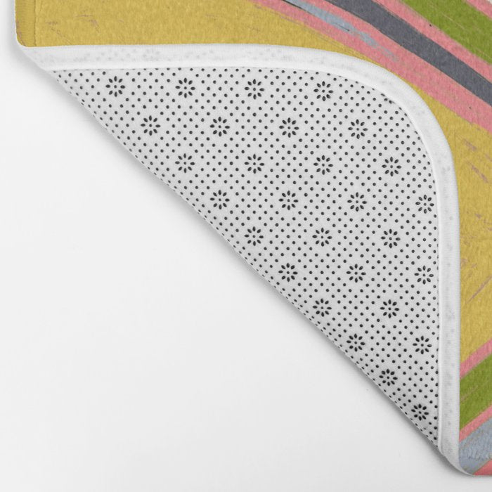 Pelicans of the Burgundy Sky Bath Mat Gallery Image 2
