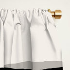 Mid Century Modern "Bowls" Window Curtain Gallery Image 2