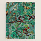 Leaf and Snake pattern Jigsaw Puzzle Gallery Image 1