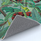 Leaf and Snake pattern Rug Gallery Image 4