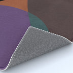 mid century abstract geometric autumn 2 Rug Gallery Image 4