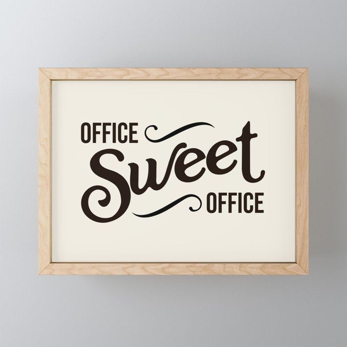 Office Sweet Office Mini Art Print Gallery Image 1