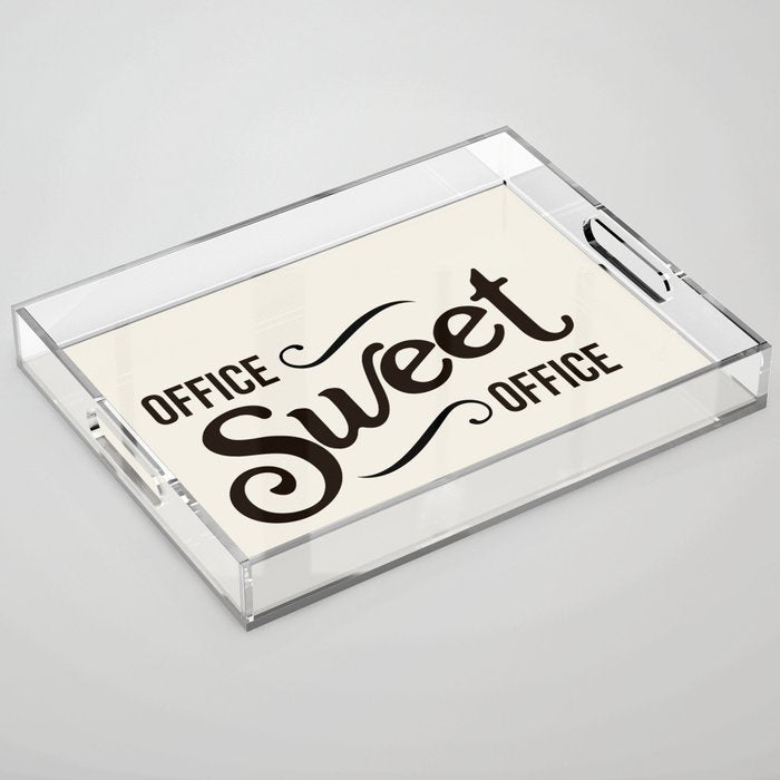 Office Sweet Office Acrylic Tray Gallery Image 1