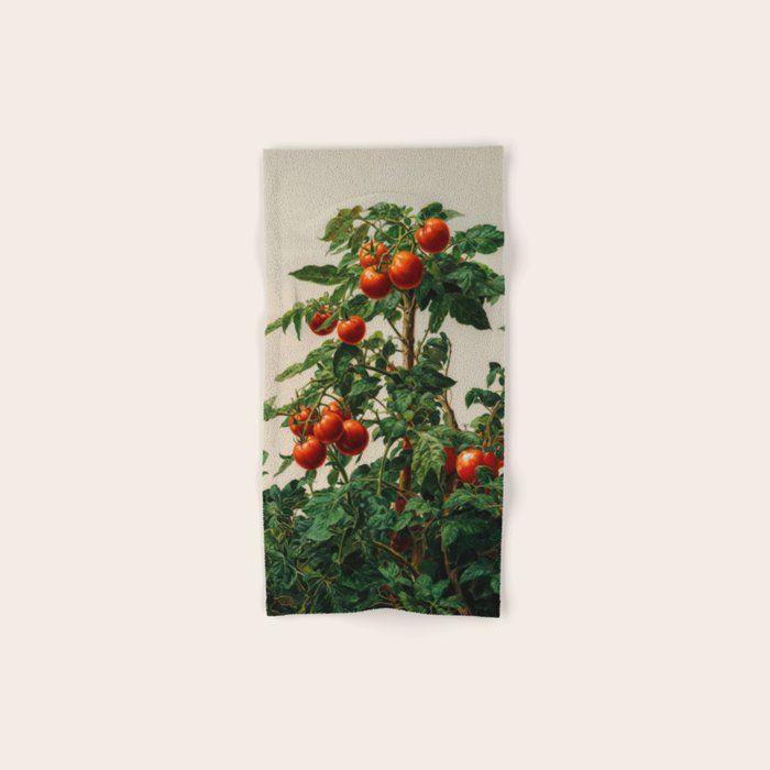 Japanese Wall Art Botanical Art Tomato Girl Summer Sage Green Painting Japandi Poster Kitchen Art Bath Towel Gallery Image 1