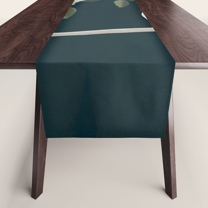 Minimalist Birds On Branch 2 Table Runner Gallery Image 1