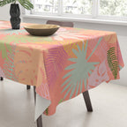Melon Palms Tablecloth Gallery Image 3