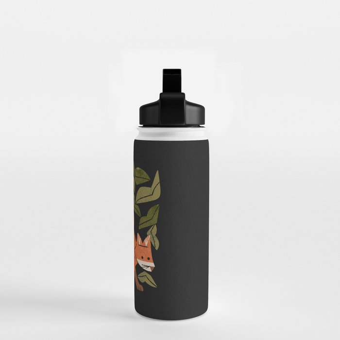 Fox In The Brush Water Bottle Gallery Image 2