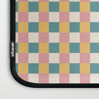 Checkered Multicolor Pattern XXIX Beachy Summer Laptop Sleeve Gallery Image 3