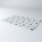 Flower field - charming blue Rug Gallery Image 3