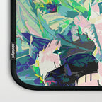 Live Quietly In a Corner Of Nature, Modern Bohemian Woman Jungle Forest Eclectic Painting Laptop Sleeve Gallery Image 3