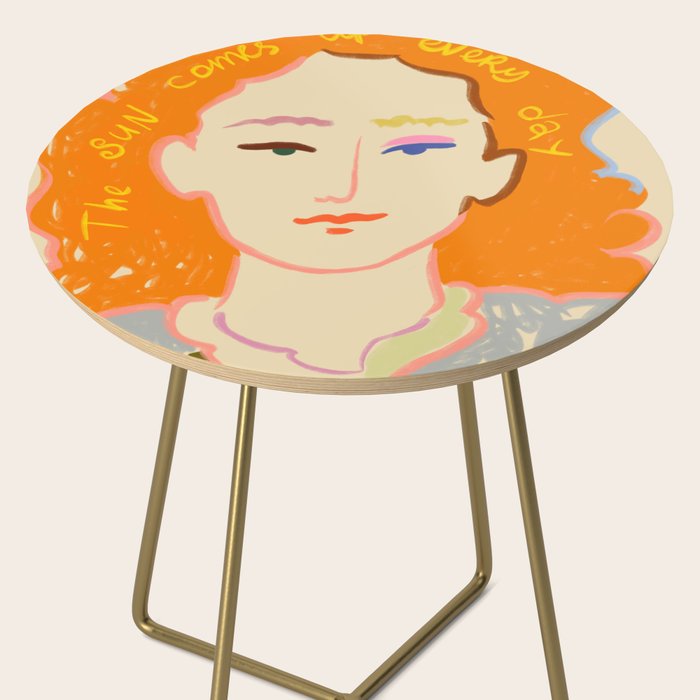 THE SUN COMES UP EVERY DAY Side Table Gallery Image 2