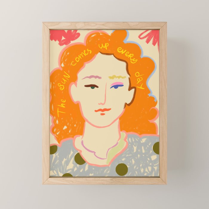 THE SUN COMES UP EVERY DAY Mini Art Print Gallery Image 1