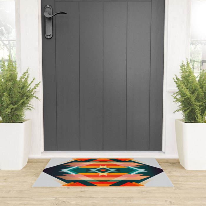 Broken Diamond - Incalescence Welcome Mat Gallery Image 3