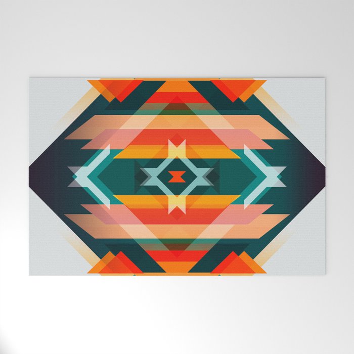 Broken Diamond - Incalescence Welcome Mat Gallery Image 1