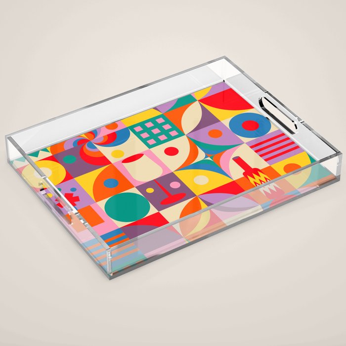 Wine Love Acrylic Tray Gallery Image 1