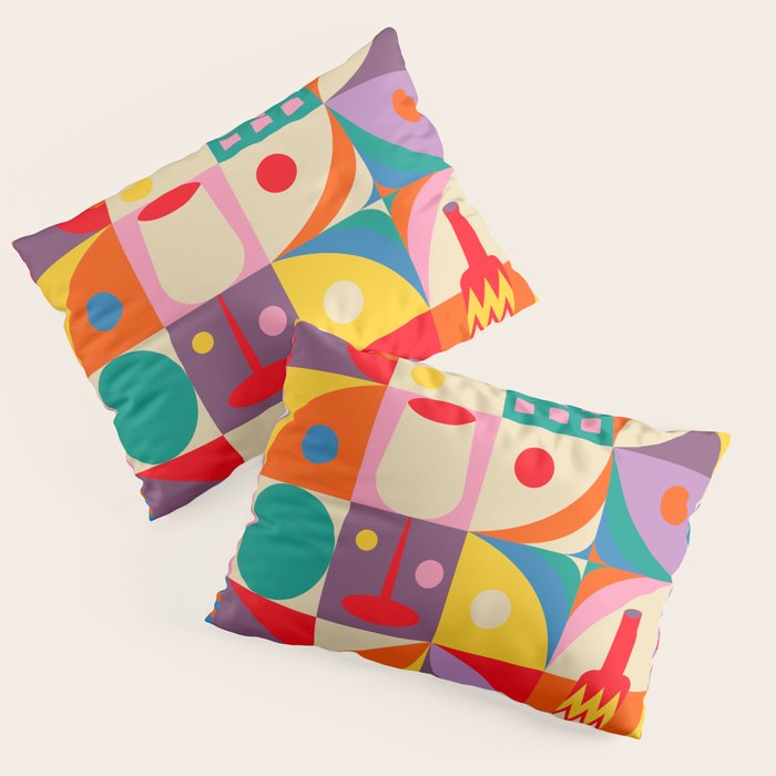 Wine Love Pillow Sham Gallery Image 1