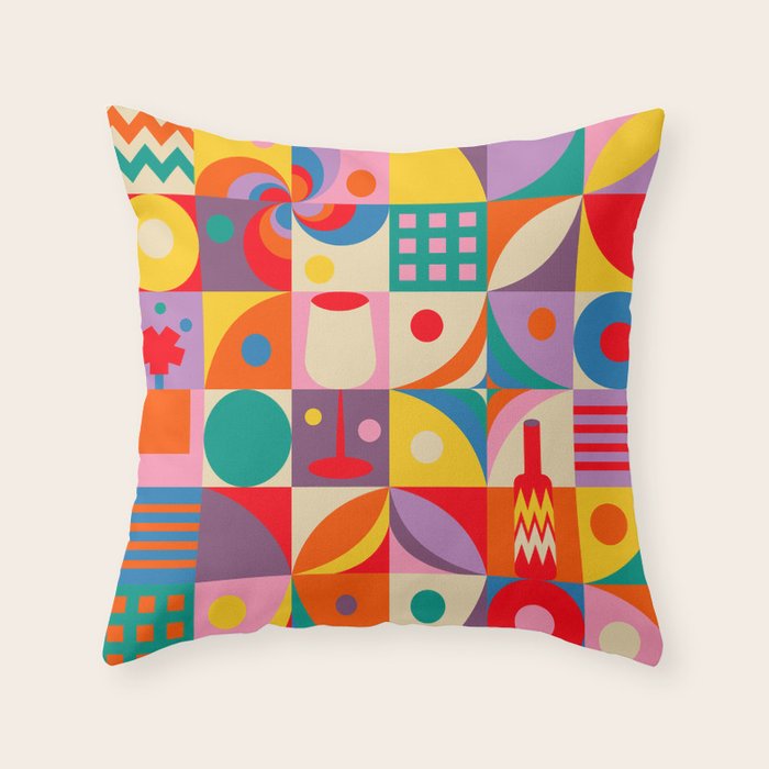 Wine Love Throw Pillow Gallery Image 6
