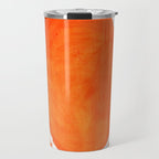 Pink Orange White Eye Catching Bright Colors Travel Mug Gallery Image 1