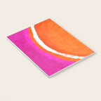 Pink Orange White Eye Catching Bright Colors Notebook Gallery Image 3