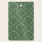 Triceratops Damask - Fern Cutting Board Gallery Image 1