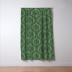 Triceratops Damask - Fern Window Curtain Gallery Image 3