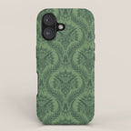 Triceratops Damask - Fern iPhone Case Gallery Image 1