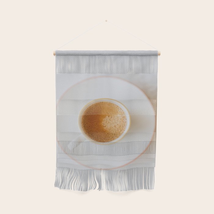 Latte, White Marble Wall Hanging Gallery Image 1